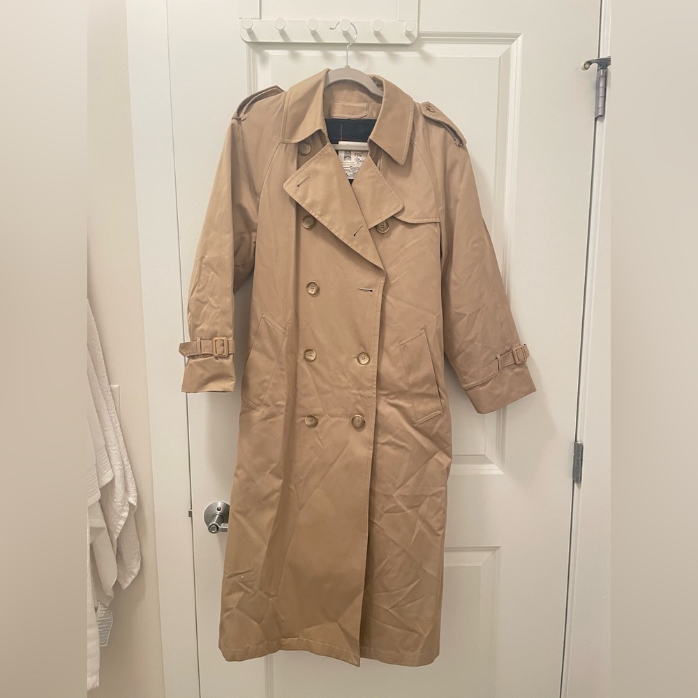 London Fog Trench Coat woman